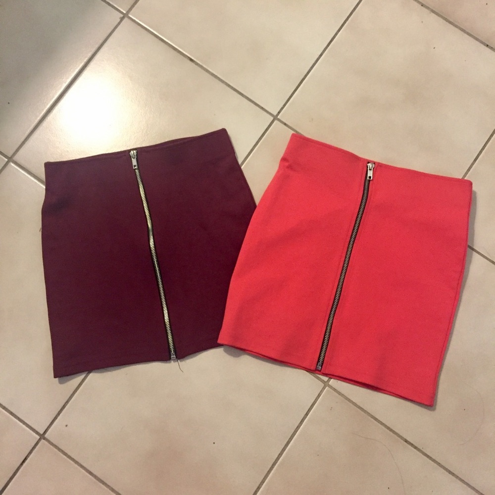 COPY - H&M - Divided Zip Front Skirts